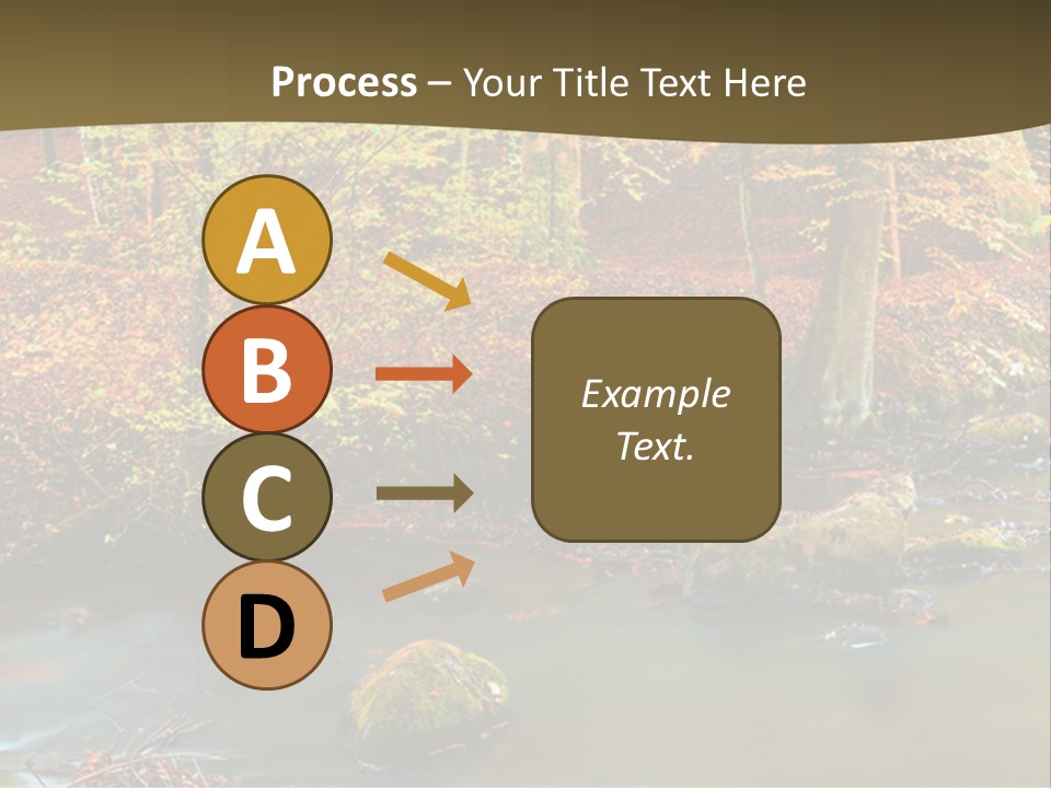 Brown Leaf Autumn PowerPoint Template