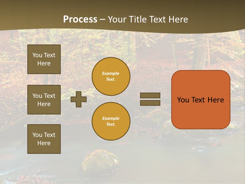 Brown Leaf Autumn PowerPoint Template