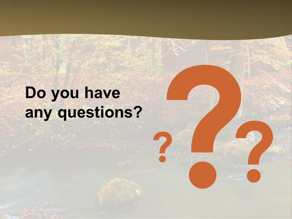 Brown Leaf Autumn PowerPoint Template