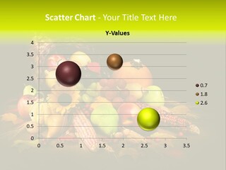 Squash Cornucopia Vegetable PowerPoint Template