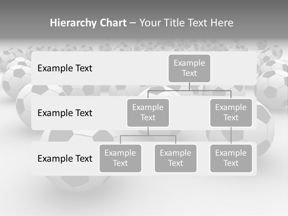 Soccer Ball Parts Black And White PowerPoint Template