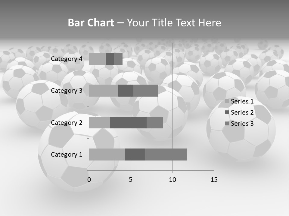 Soccer Ball Parts Black And White PowerPoint Template