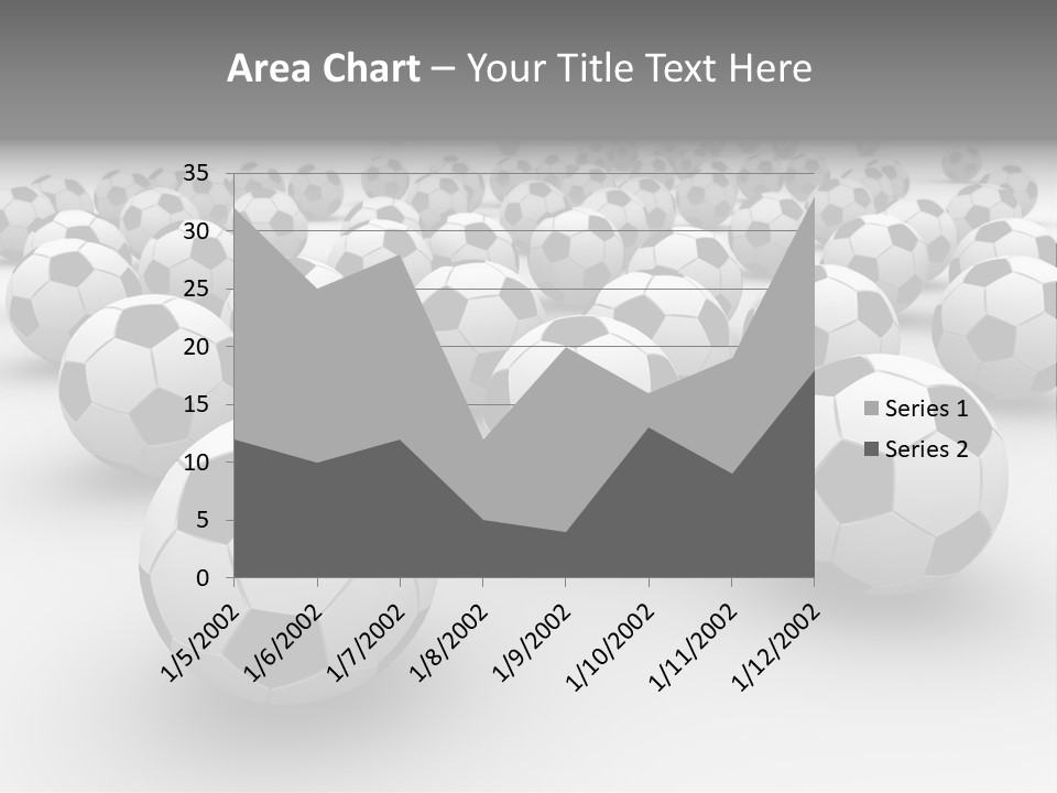 Soccer Ball Parts Black And White PowerPoint Template