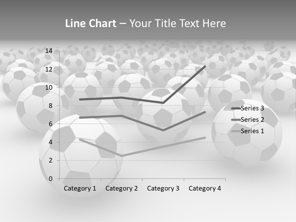Soccer Ball Parts Black And White PowerPoint Template