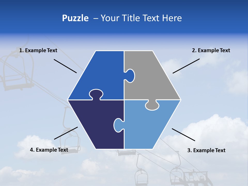 Lift Cabin Tran Port PowerPoint Template