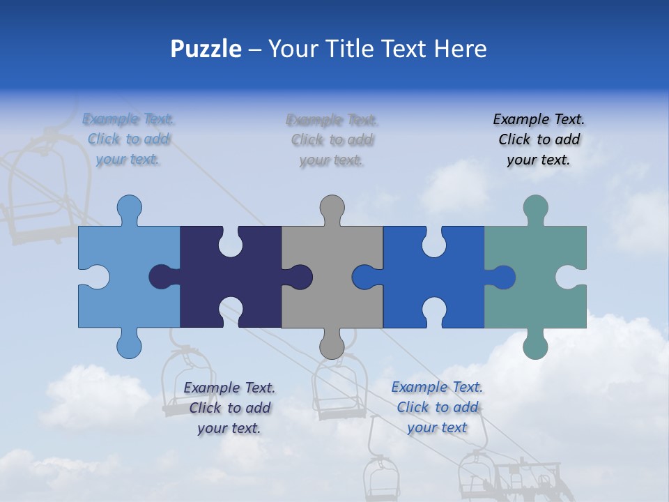 Lift Cabin Tran Port PowerPoint Template