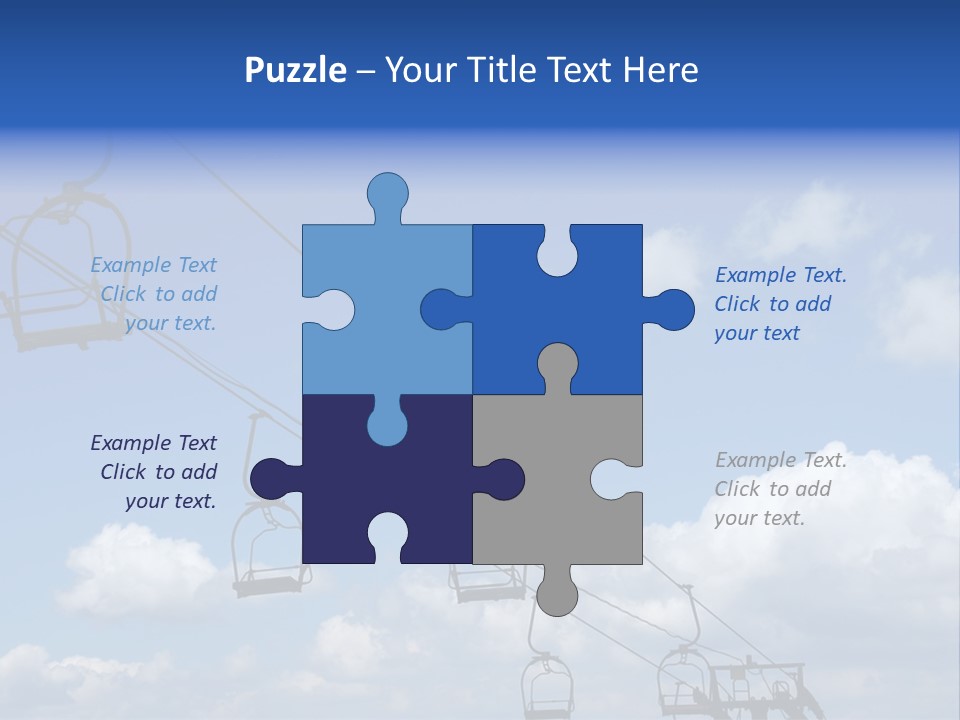 Lift Cabin Tran Port PowerPoint Template