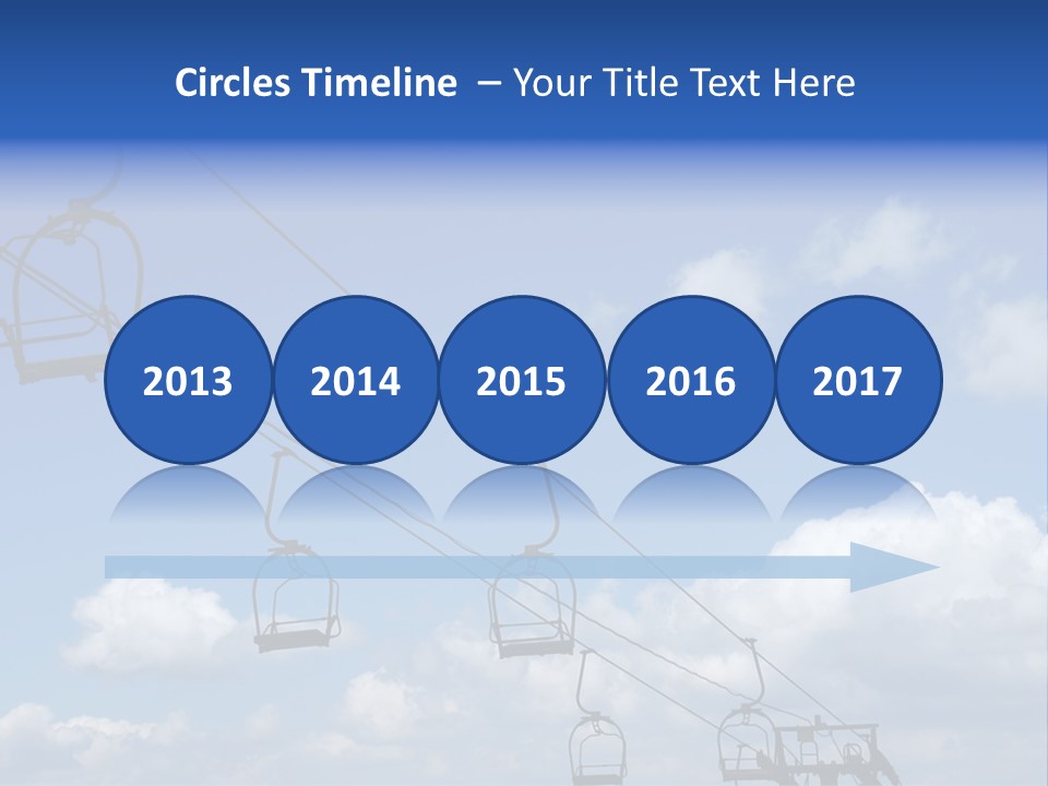 Lift Cabin Tran Port PowerPoint Template