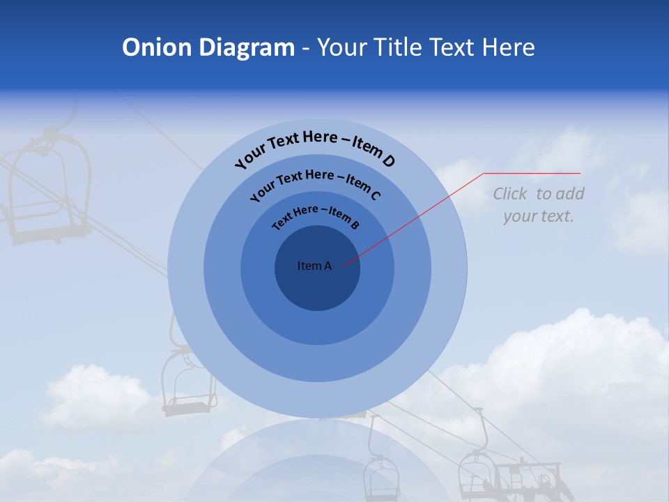 Lift Cabin Tran Port PowerPoint Template