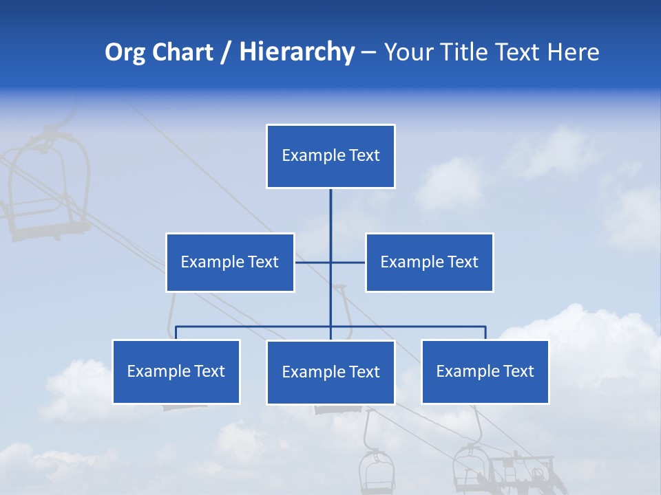Lift Cabin Tran Port PowerPoint Template