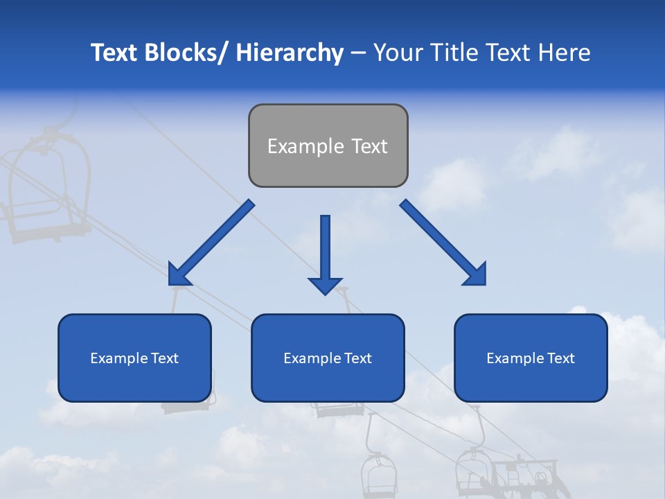 Lift Cabin Tran Port PowerPoint Template