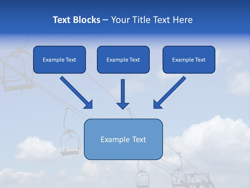Lift Cabin Tran Port PowerPoint Template