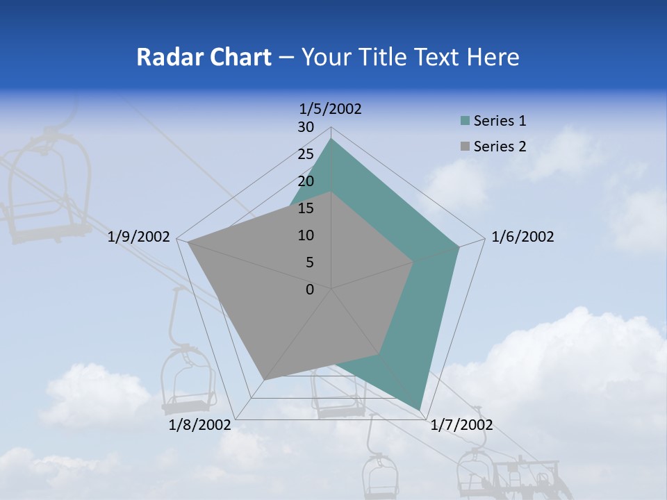 Lift Cabin Tran Port PowerPoint Template