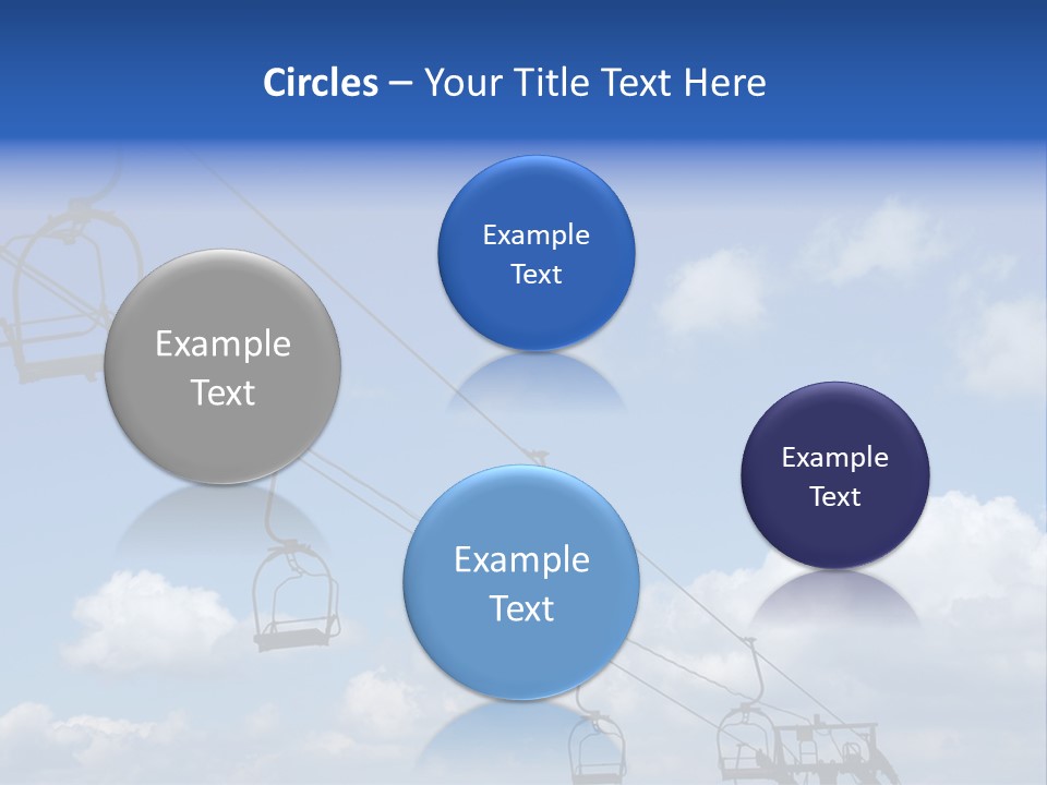 Lift Cabin Tran Port PowerPoint Template