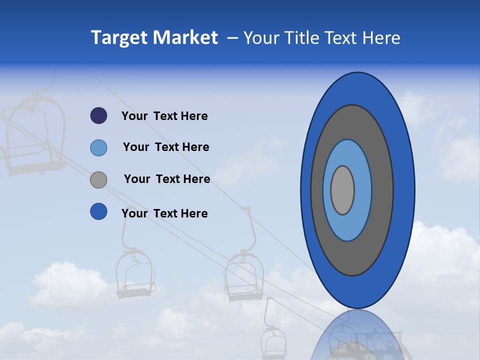 Lift Cabin Tran Port PowerPoint Template