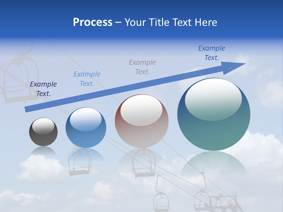 Lift Cabin Tran Port PowerPoint Template