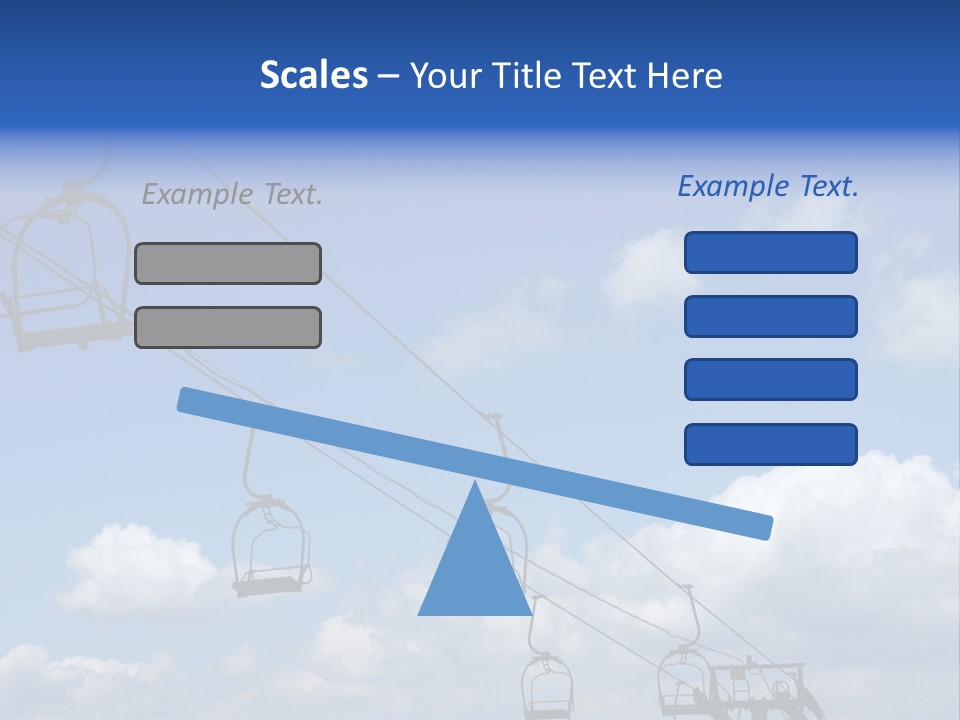 Lift Cabin Tran Port PowerPoint Template