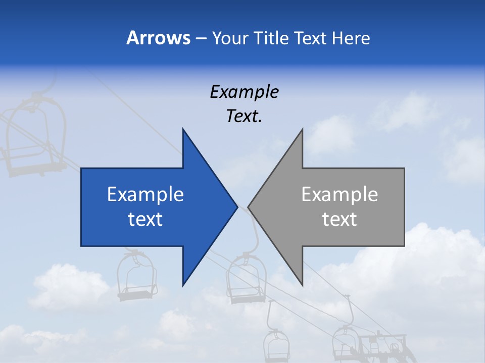 Lift Cabin Tran Port PowerPoint Template