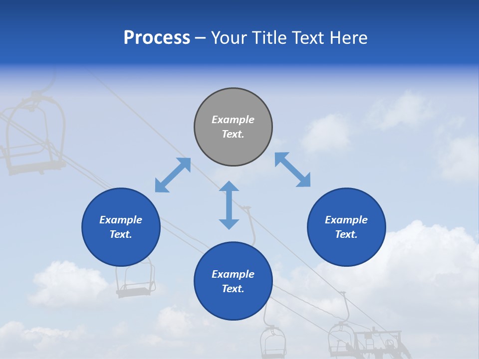 Lift Cabin Tran Port PowerPoint Template