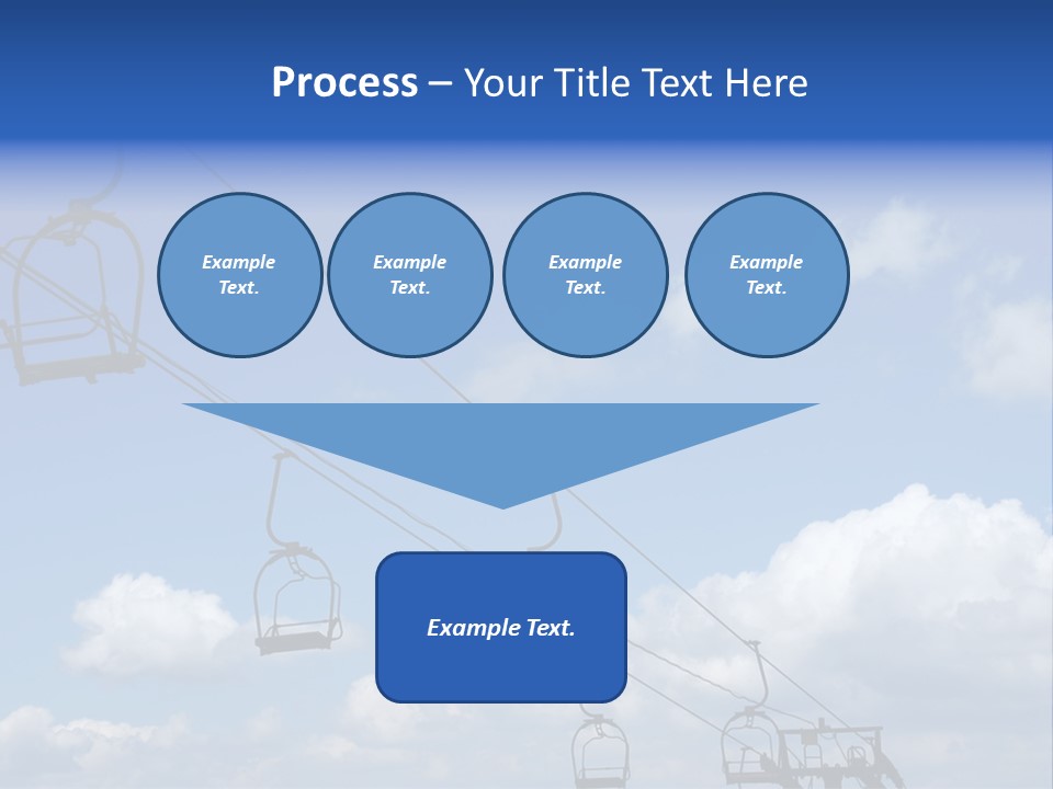Lift Cabin Tran Port PowerPoint Template