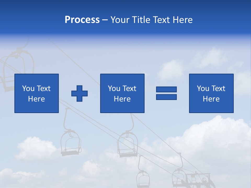 Lift Cabin Tran Port PowerPoint Template
