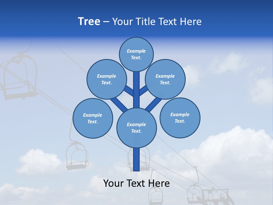 Lift Cabin Tran Port PowerPoint Template