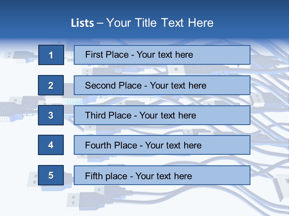 Information Processor Technology PowerPoint Template