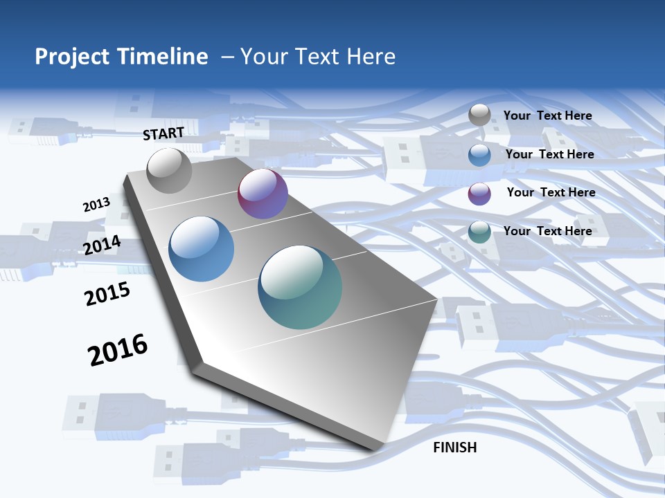 Information Processor Technology PowerPoint Template
