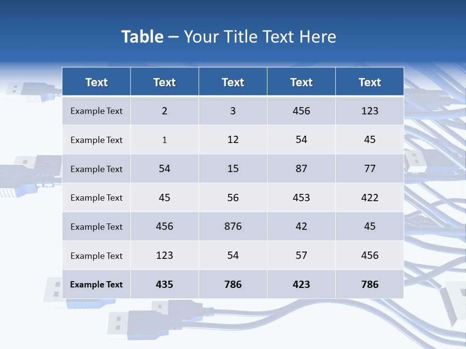 Information Processor Technology PowerPoint Template