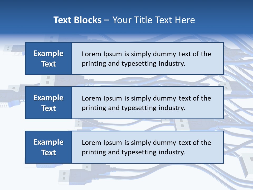 Information Processor Technology PowerPoint Template