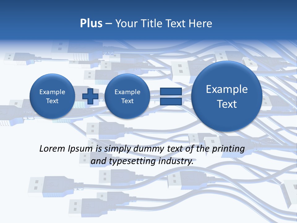 Information Processor Technology PowerPoint Template