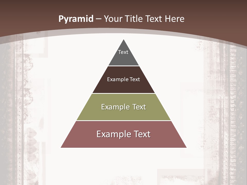 Grungy Graphic Brown PowerPoint Template