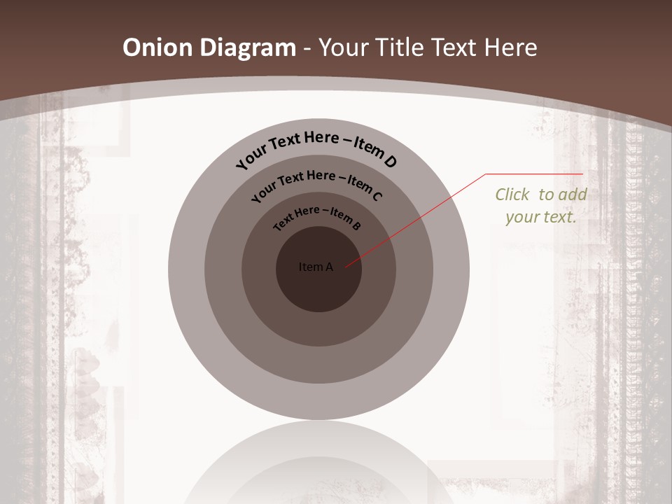 Grungy Graphic Brown PowerPoint Template