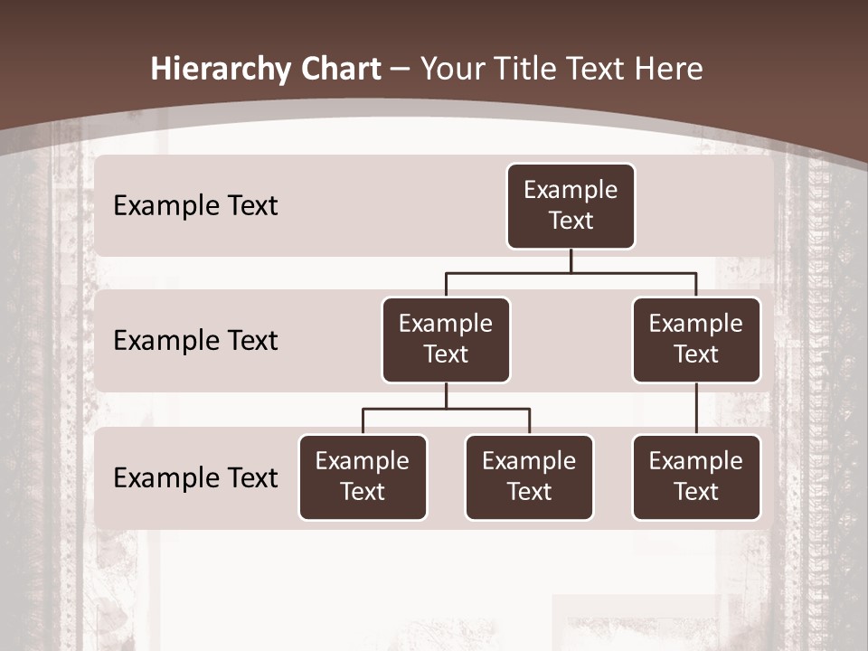 Grungy Graphic Brown PowerPoint Template