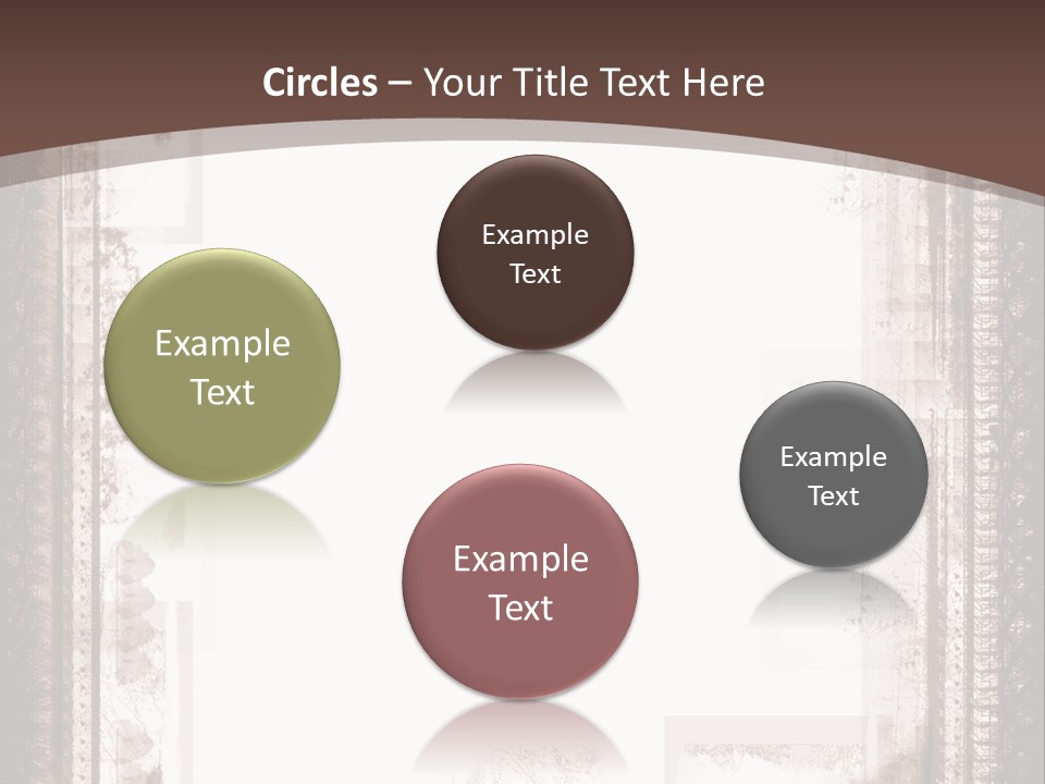 Grungy Graphic Brown PowerPoint Template