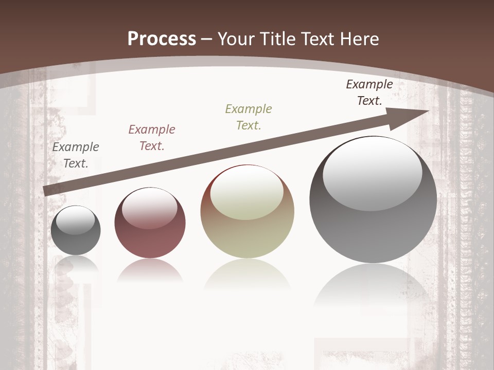 Grungy Graphic Brown PowerPoint Template