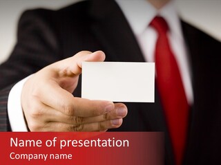 Person Commerce Partnership PowerPoint Template