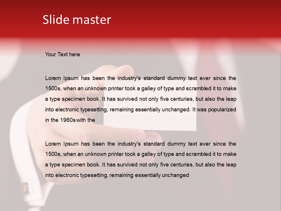 Person Commerce Partnership PowerPoint Template