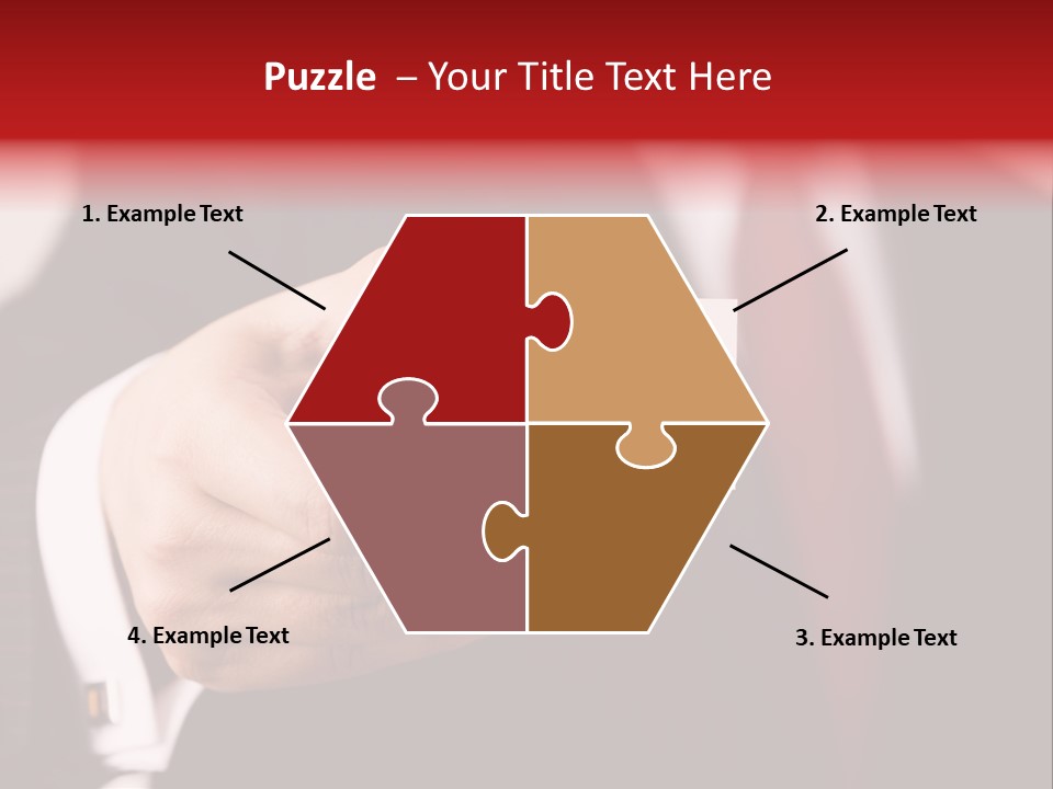 Person Commerce Partnership PowerPoint Template