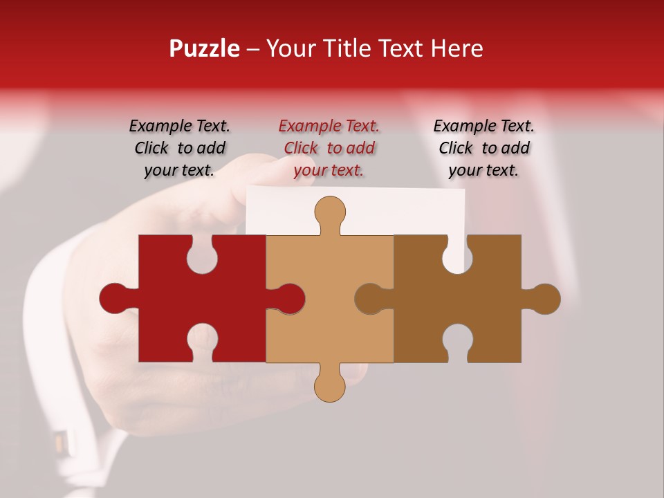 Person Commerce Partnership PowerPoint Template