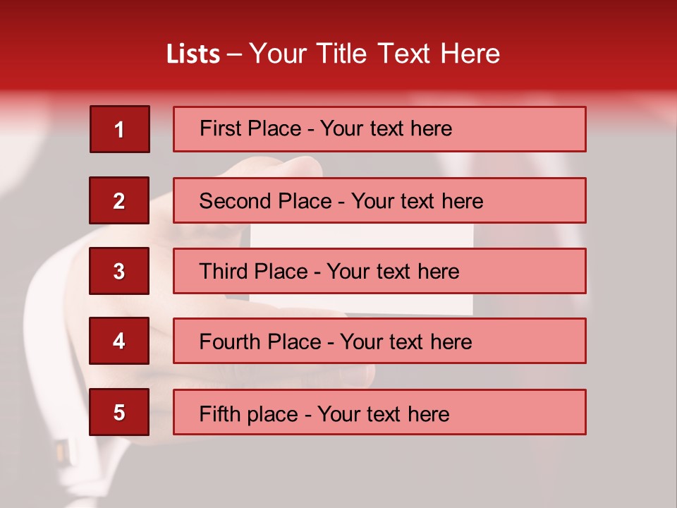 Person Commerce Partnership PowerPoint Template
