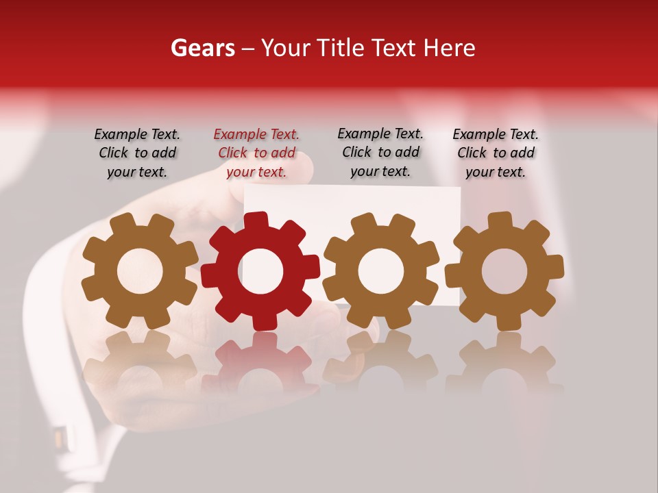 Person Commerce Partnership PowerPoint Template