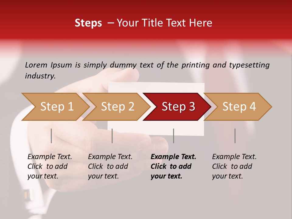 Person Commerce Partnership PowerPoint Template