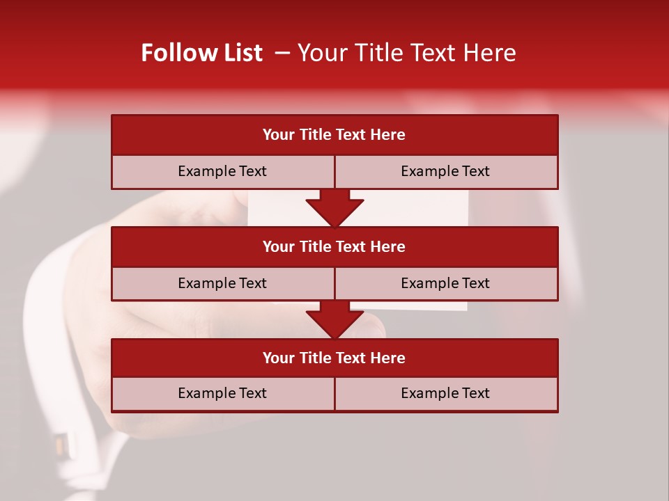 Person Commerce Partnership PowerPoint Template