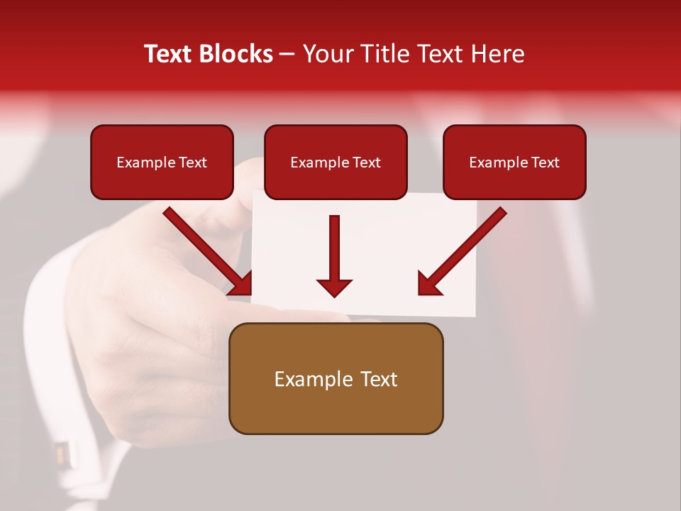 Person Commerce Partnership PowerPoint Template