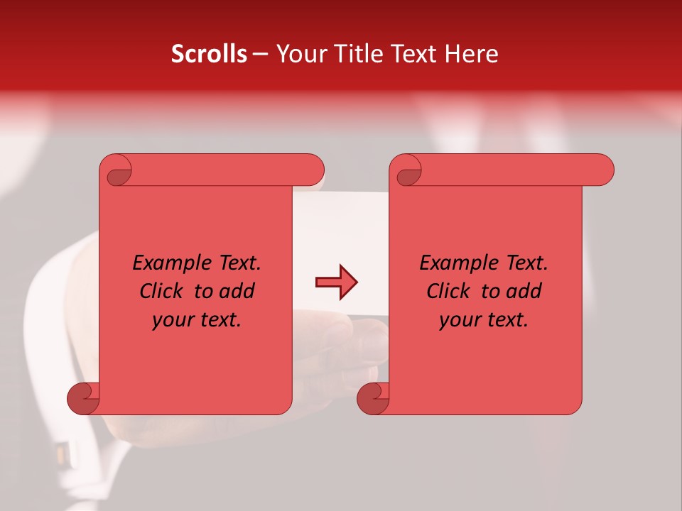 Person Commerce Partnership PowerPoint Template