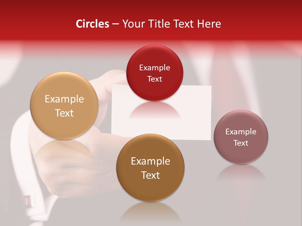 Person Commerce Partnership PowerPoint Template