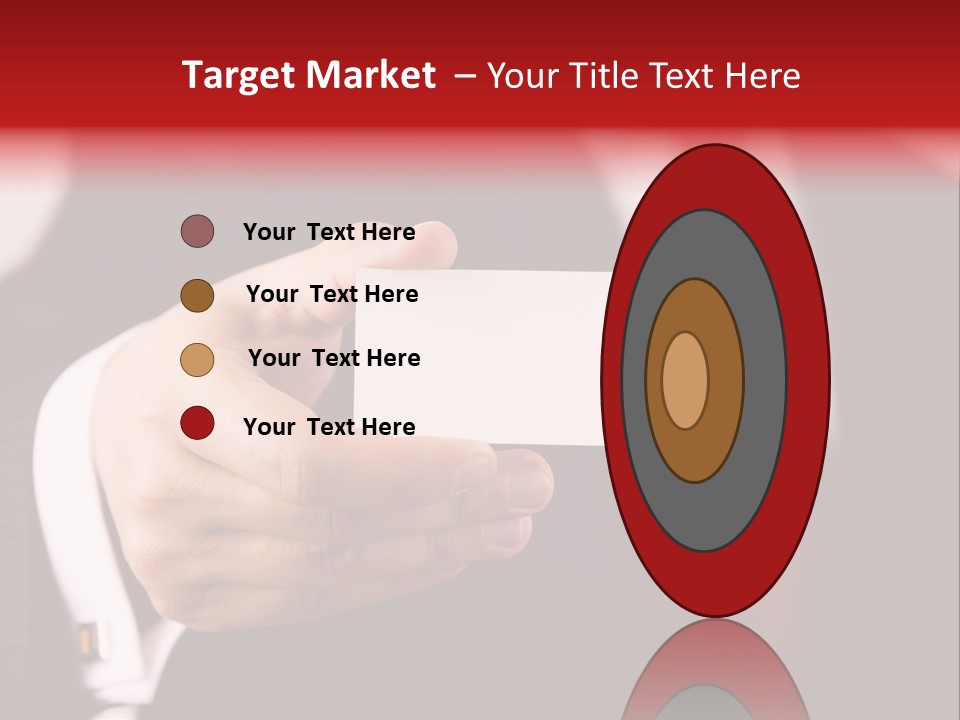 Person Commerce Partnership PowerPoint Template