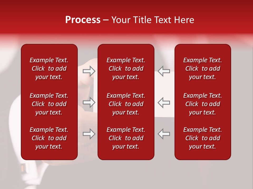 Person Commerce Partnership PowerPoint Template