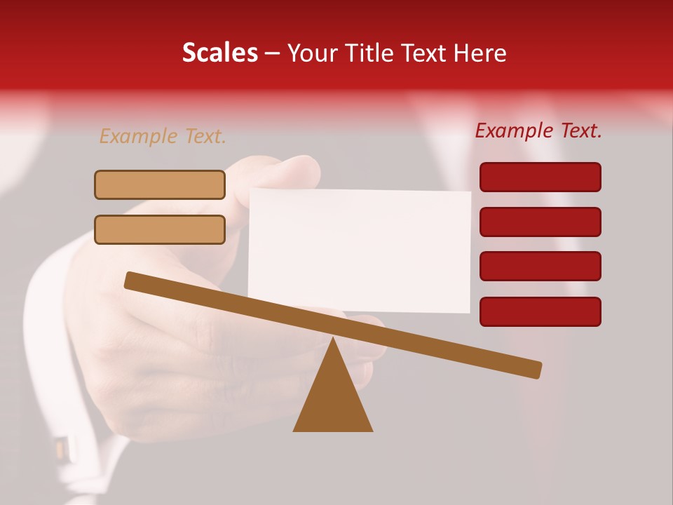 Person Commerce Partnership PowerPoint Template